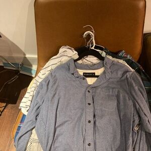 Abercrombie & Fitch | Men | Soft Plaid Flannel Button Up Overshirt | Size XL
